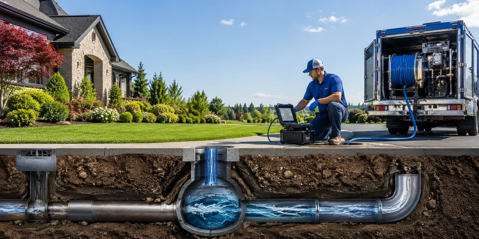 Drainage restoration information for Gresham, WI